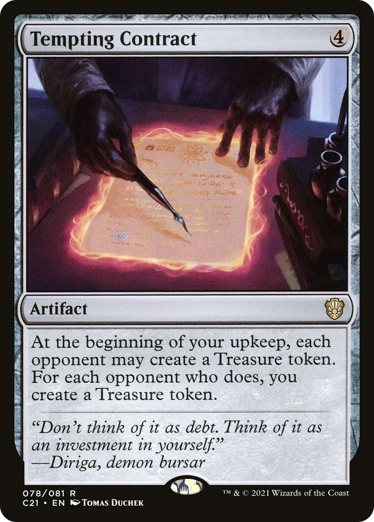 Tempting Contract [Commander 2021]-1