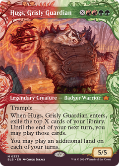Hugs, Grisly Guardian (Showcase) [Bloomburrow]-1