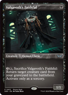 Valgavoth's Faithful (Promo Pack) [Duskmourn: House of Horror Promos]-1