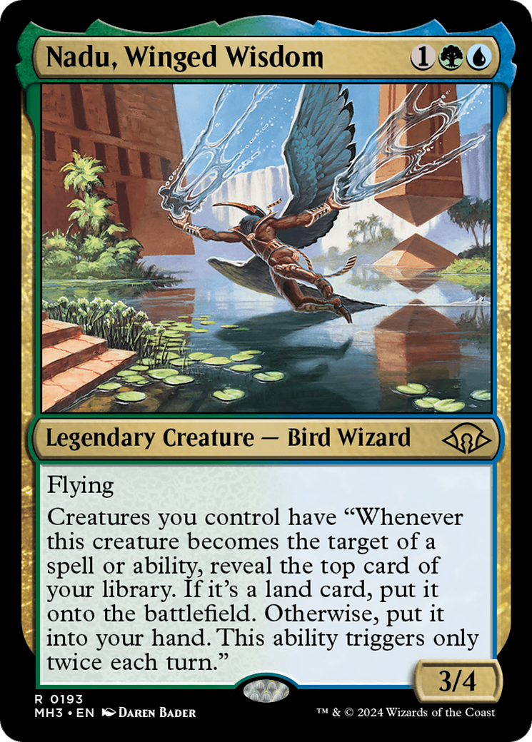 Nadu, Winged Wisdom [Modern Horizons 3]-1