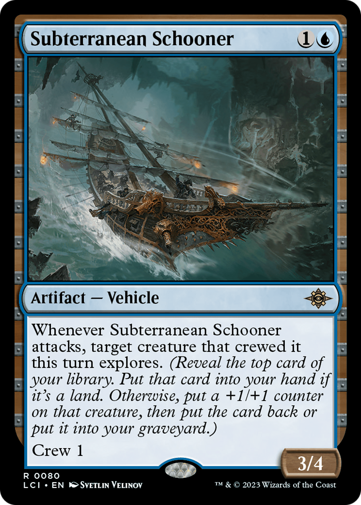 Subterranean Schooner [The Lost Caverns of Ixalan]-1