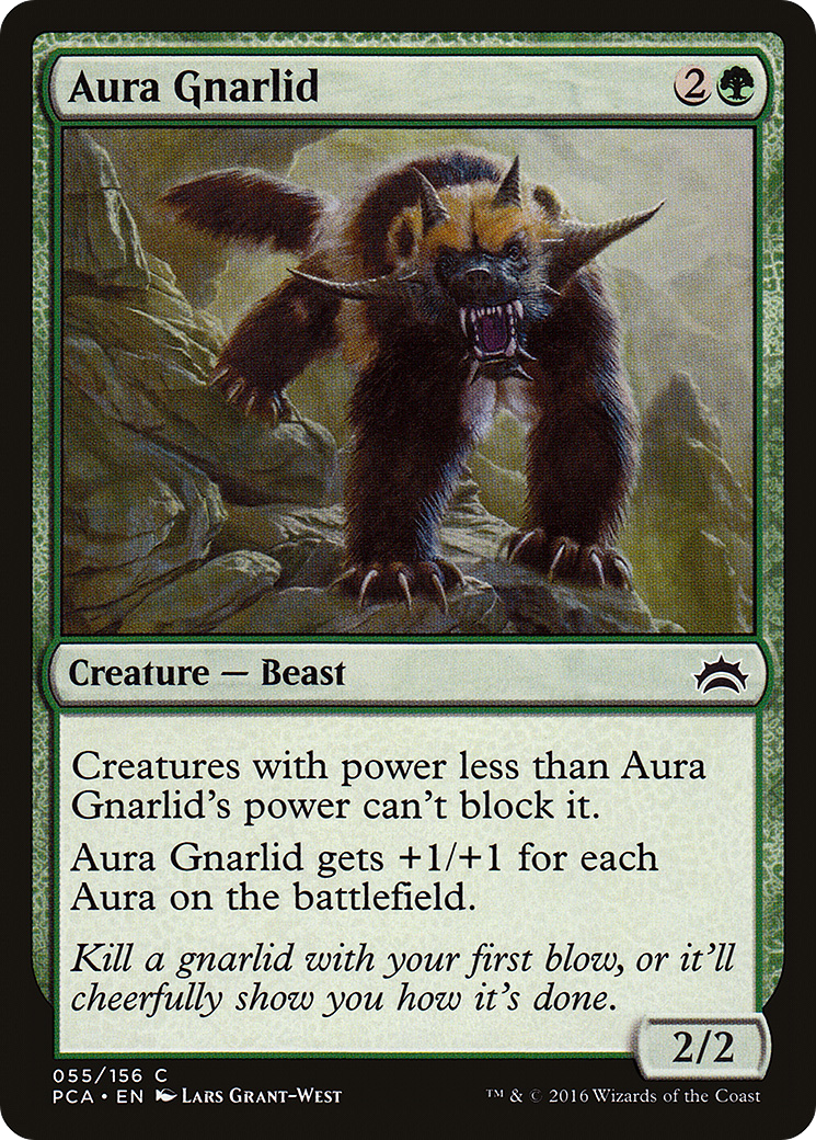 Aura Gnarlid [Planechase Anthology]-1
