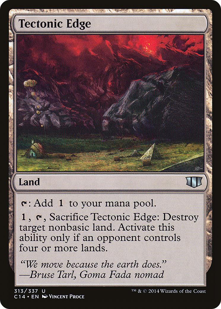 Tectonic Edge [Commander 2014]-1