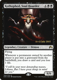 Kothophed, Soul Hoarder [Magic Origins Prerelease Promos]-1