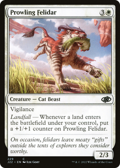 Prowling Felidar [Jumpstart 2022]-1