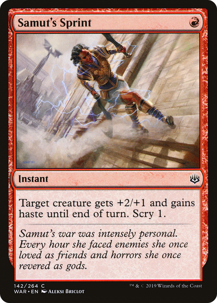 Samut's Sprint [War of the Spark]-1