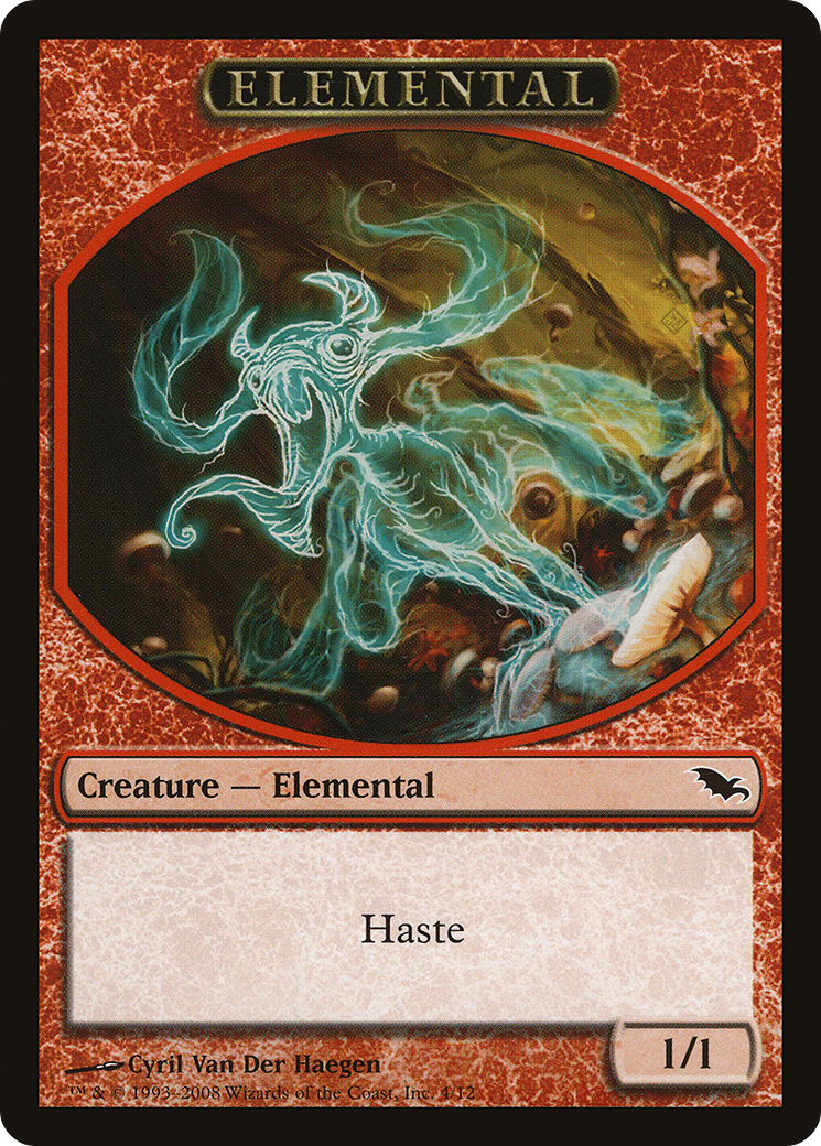 Elemental Token (4/12) [Shadowmoor Tokens]-1