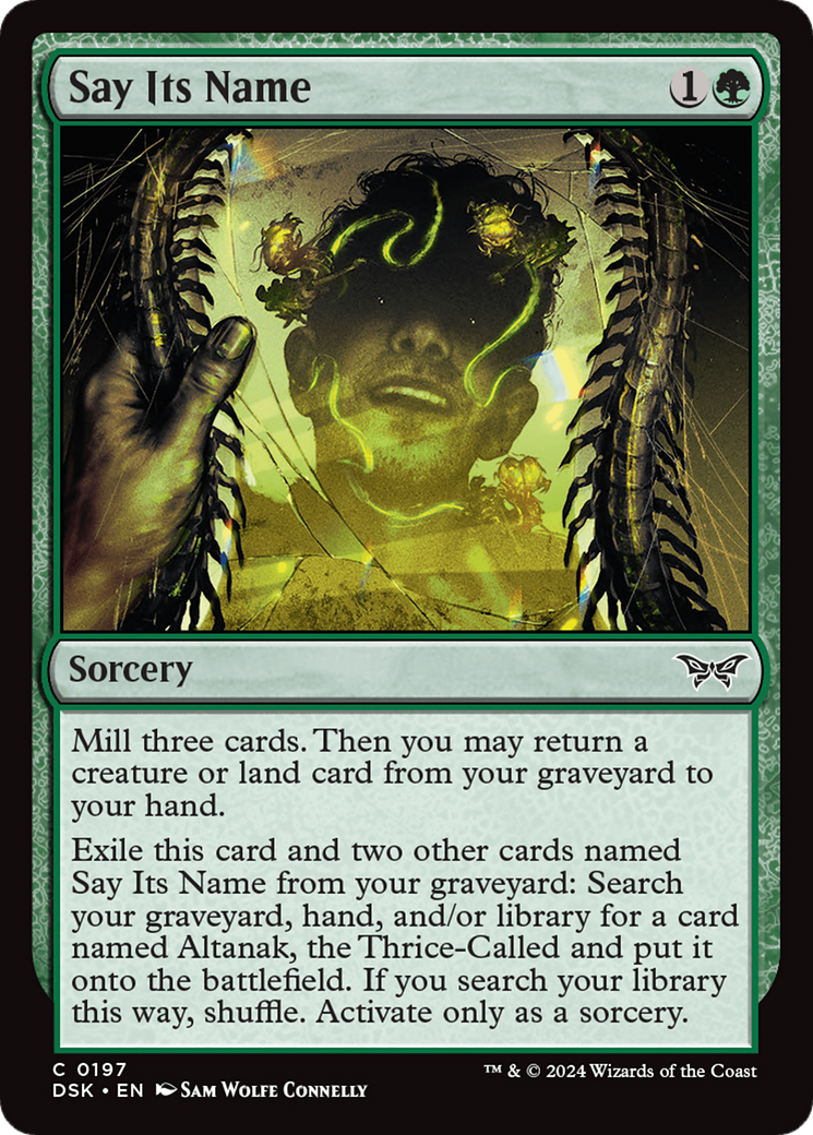Say Its Name [Duskmourn: House of Horror]-1
