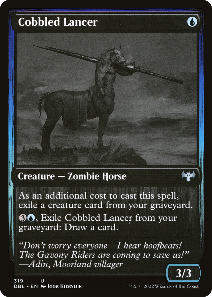 Cobbled Lancer [Innistrad: Double Feature]-1