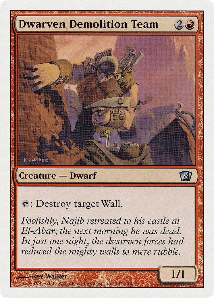 Dwarven Demolition Team [Eighth Edition]-1