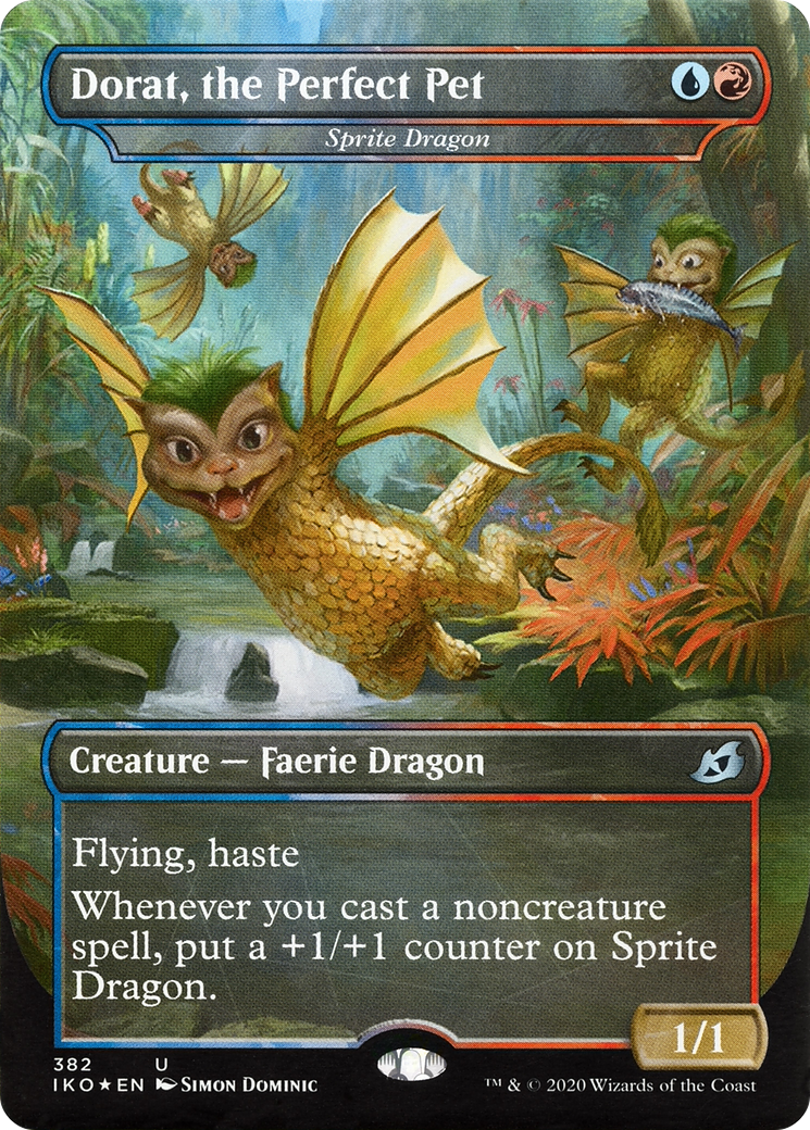 Sprite Dragon - Dorat, the Perfect Pet (Godzilla Series) [Ikoria: Lair of Behemoths]-1