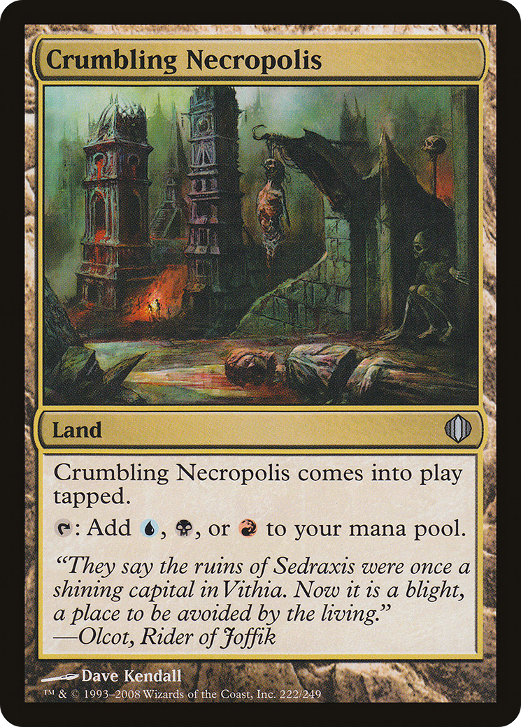 Crumbling Necropolis [Shards of Alara]-1