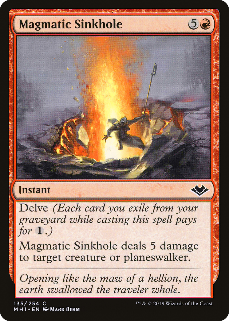 Magmatic Sinkhole [Modern Horizons]-1