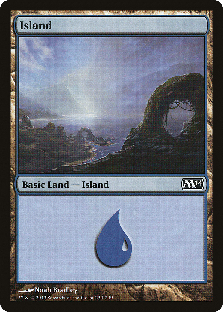 Island (234) [Magic 2014]-1