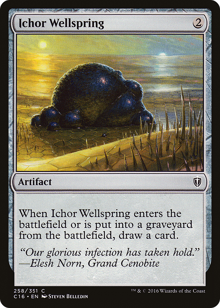 Ichor Wellspring [Commander 2016]-1