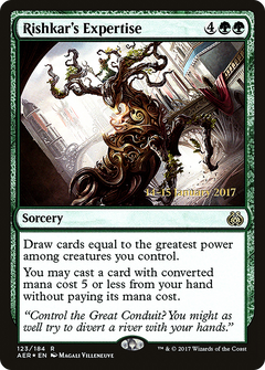 Rishkar's Expertise [Aether Revolt Prerelease Promos]-1