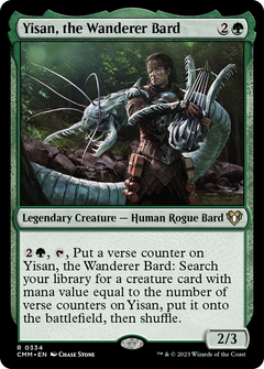 Yisan, the Wanderer Bard (CMM-334) - Commander Masters-1