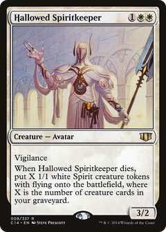 Hallowed Spiritkeeper [Commander 2014]-1
