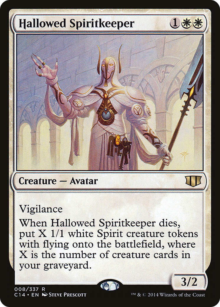 Hallowed Spiritkeeper [Commander 2014]-1