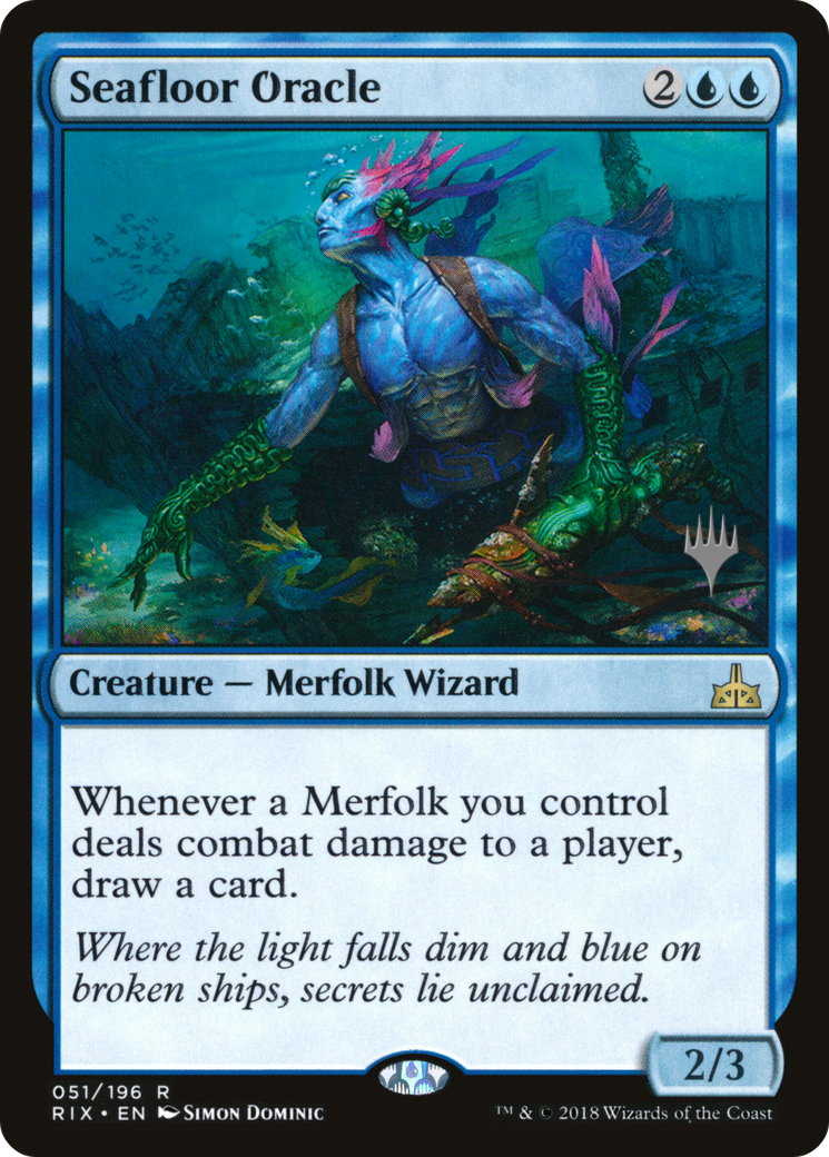 Seafloor Oracle (Promo Pack) [Rivals of Ixalan Promos]-1