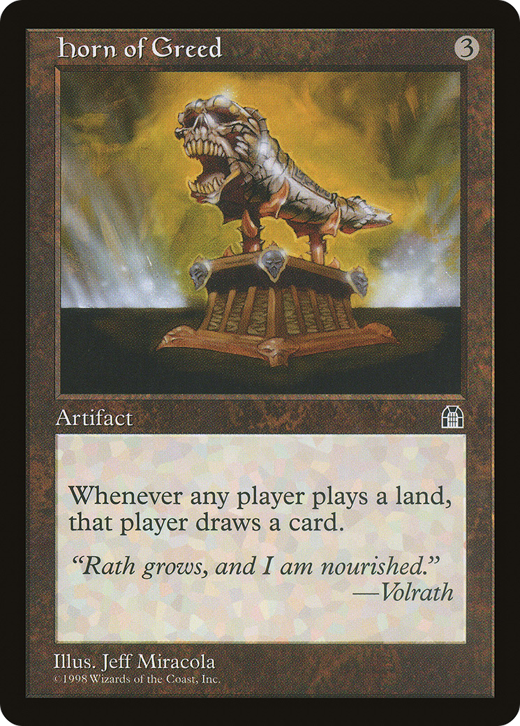 Horn of Greed [Stronghold]-1