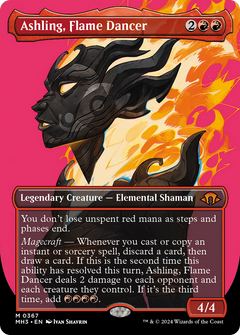 Ashling, Flame Dancer (Borderless) [Modern Horizons 3]-1