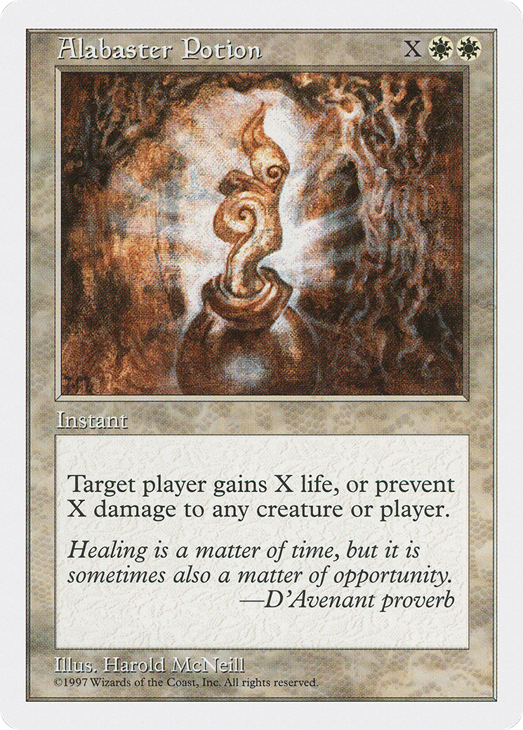 Alabaster Potion [Fifth Edition]-1