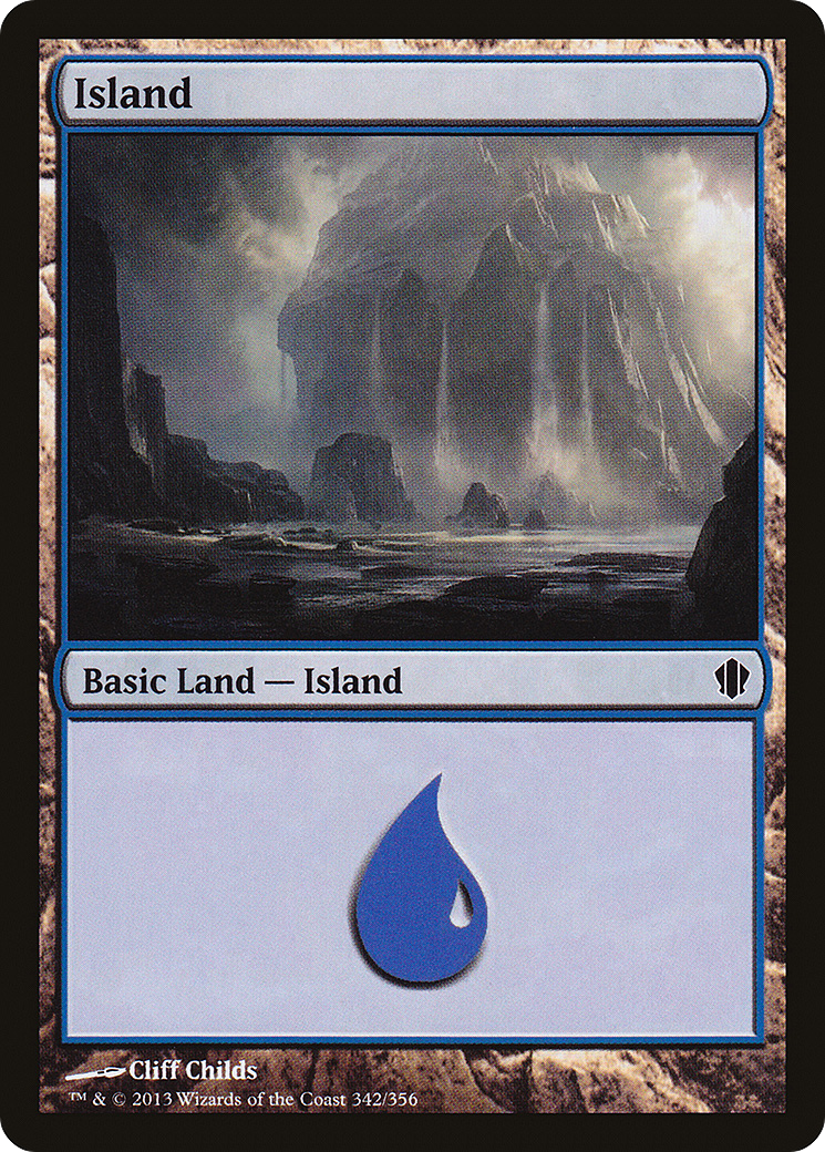 Island (342) [Commander 2013]-1
