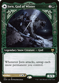 Jorn, God of Winter // Kaldring, the Rimestaff (Showcase) [Kaldheim]-3