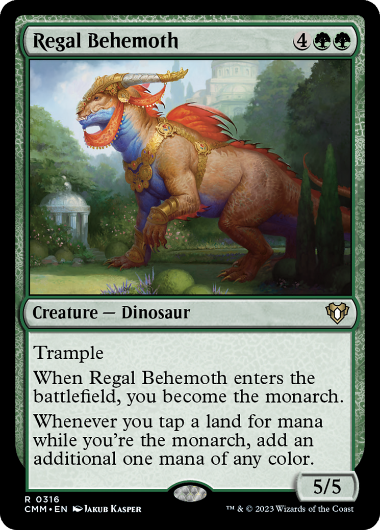 Regal Behemoth [Commander Masters]-1