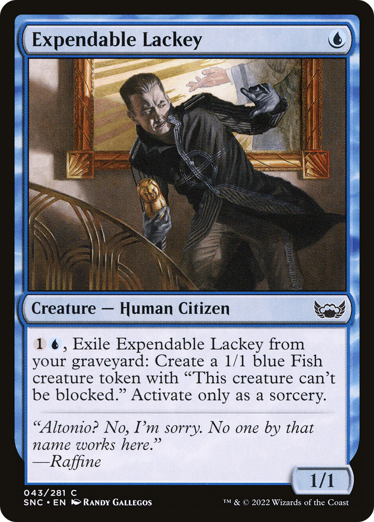 Expendable Lackey [Streets of New Capenna]-1