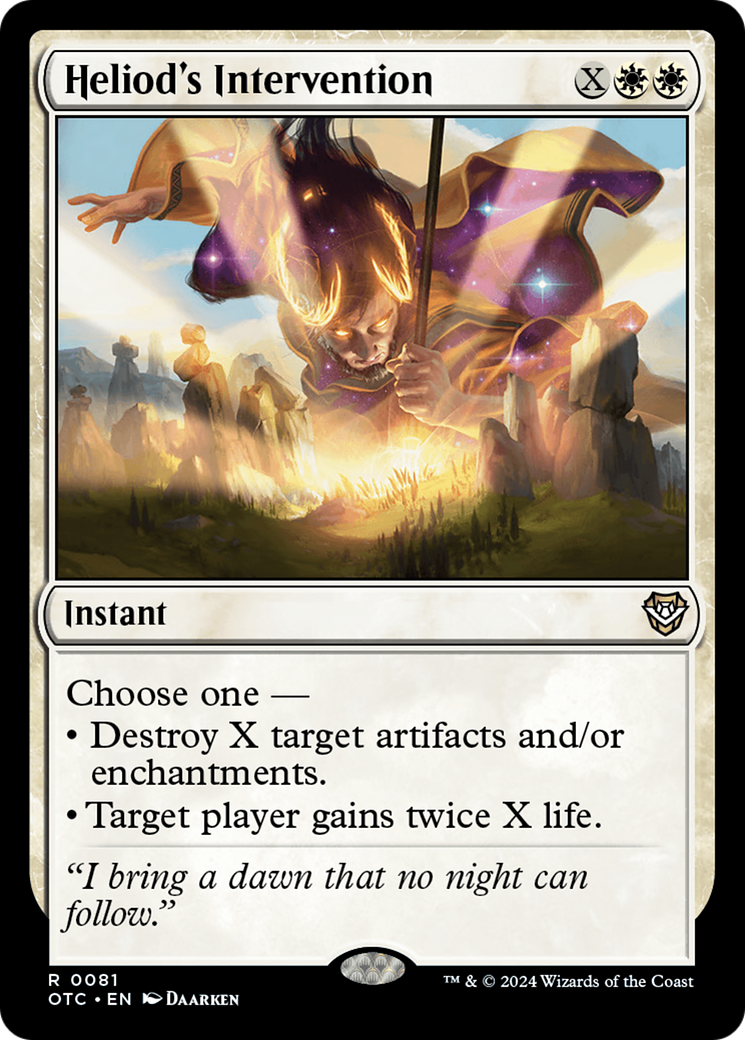 Heliod's Intervention [Outlaws of Thunder Junction Commander]-1