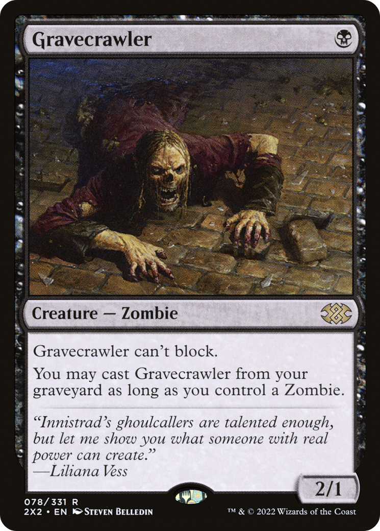 Gravecrawler [Double Masters 2022]-1