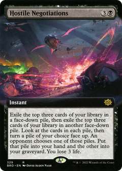 Hostile Negotiations (Extended Art) [The Brothers' War]-1