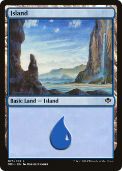 Island (75) [Duel Decks: Speed vs. Cunning]-1