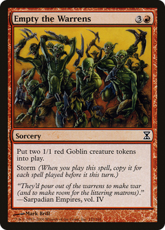 Empty the Warrens [Time Spiral]-1