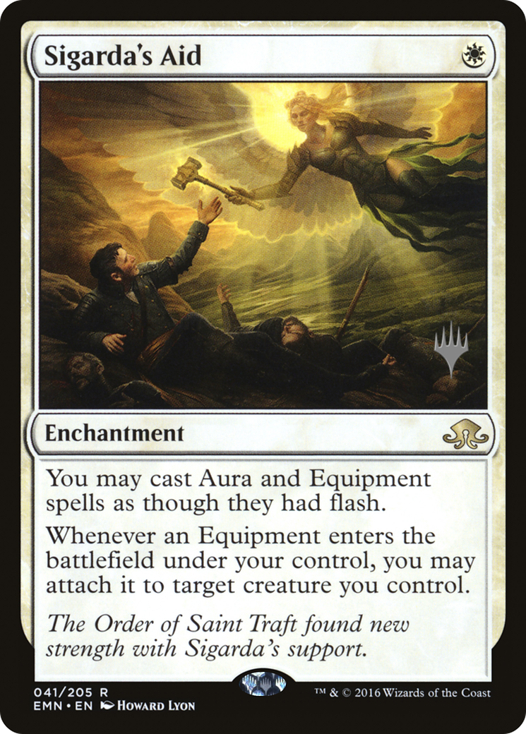 Sigarda's Aid (Promo Pack) [Eldritch Moon Promos]-1