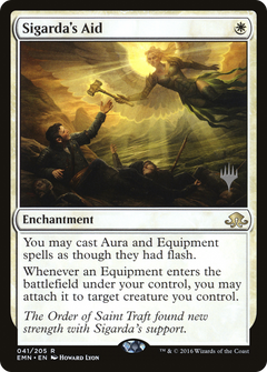 Sigarda's Aid (Promo Pack) [Eldritch Moon Promos]-1