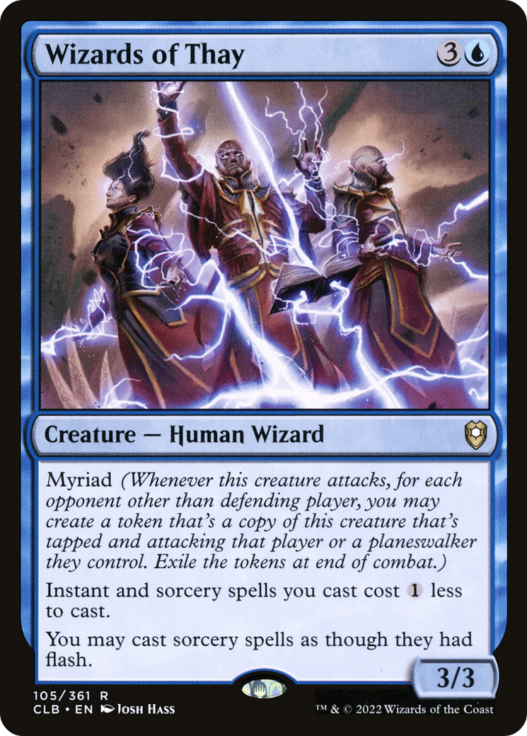Wizards of Thay (CLB-105) - Commander Legends: Battle for Baldur's Gate-1