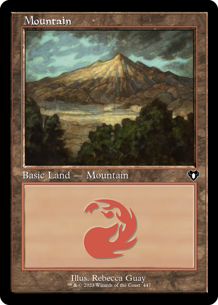Mountain (447) (Retro) [Commander Masters]-1
