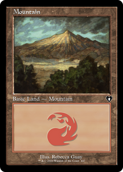 Mountain (447) (Retro) [Commander Masters]-1