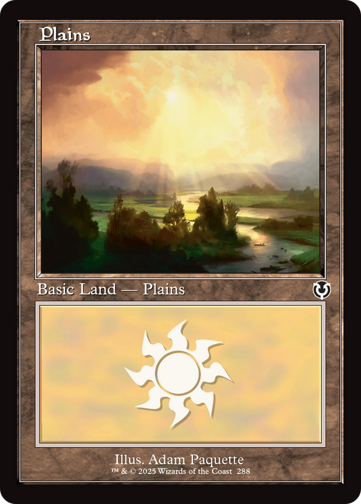 Plains (288) (Retro Frame) [Innistrad Remastered]-1
