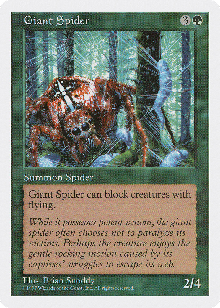 Giant Spider [Fifth Edition]-1