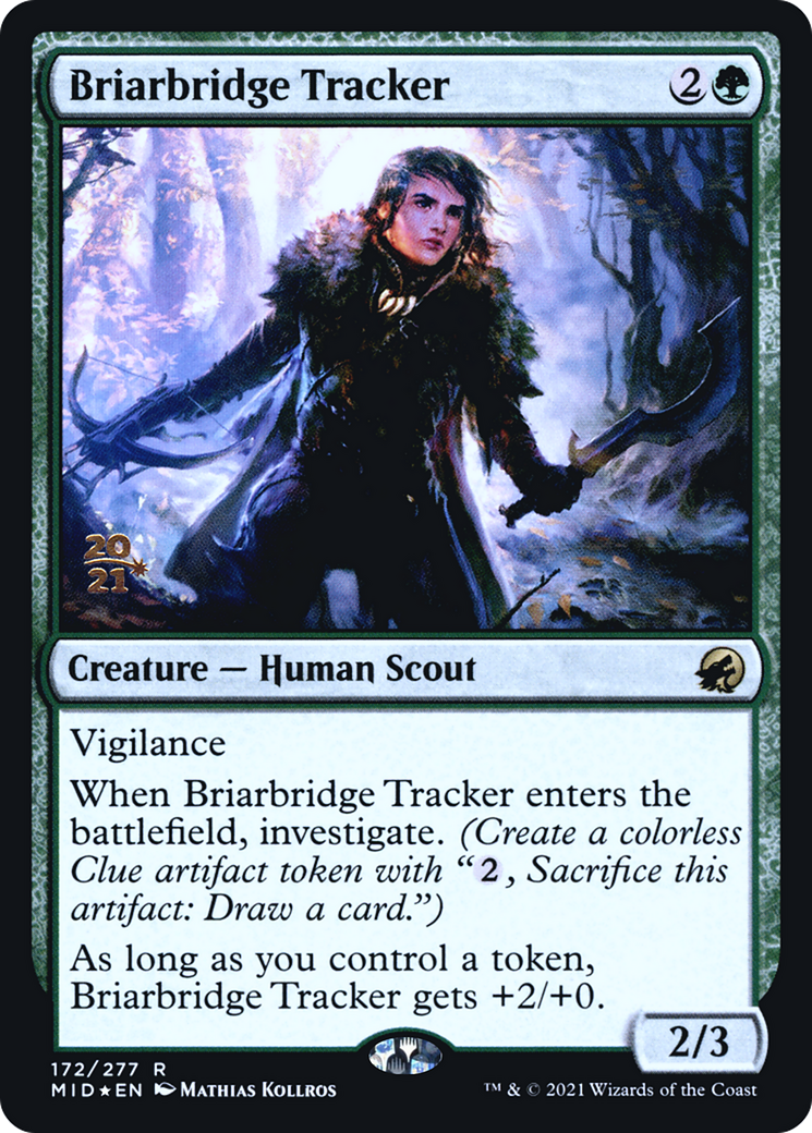 Briarbridge Tracker [Innistrad: Midnight Hunt Prerelease Promos]-1