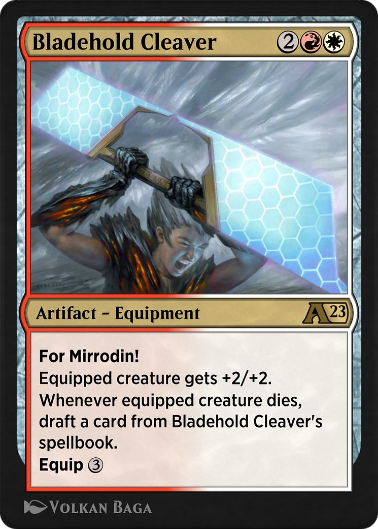 Bladehold Cleaver (YONE-018) - Alchemy: Phyrexia-1