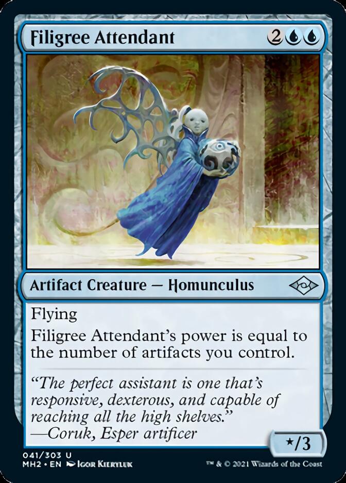 Filigree Attendant [Modern Horizons 2]-1