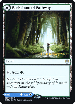 Barkchannel Pathway // Tidechannel Pathway [Kaldheim Prerelease Promos]-3