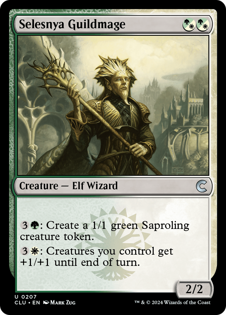 Selesnya Guildmage [Ravnica: Clue Edition]-1
