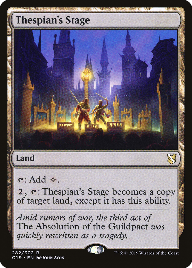Thespian's Stage [Commander 2019]-1