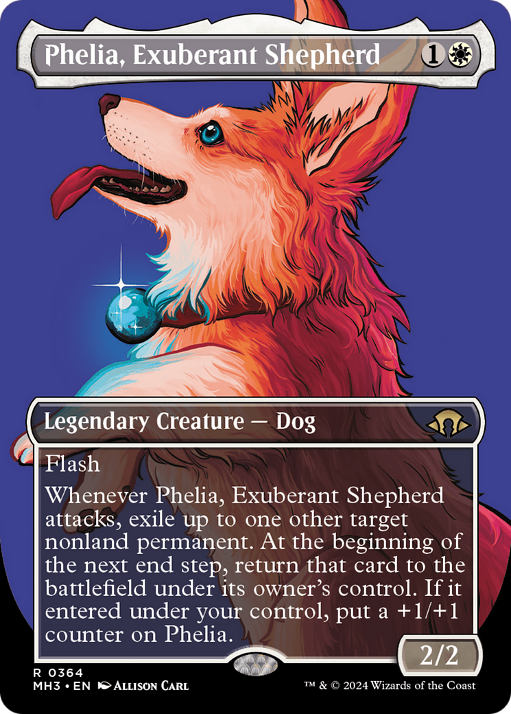 Phelia, Exuberant Shepherd (Borderless) [Modern Horizons 3]-1